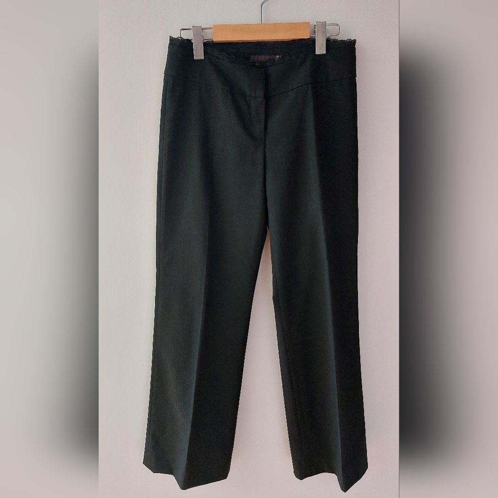 Black pant with stripes for women